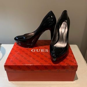 Guess Patent Leather Stilettos.